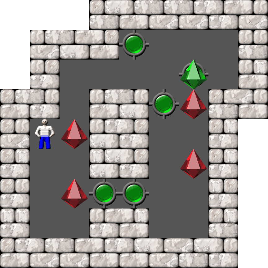 Sokoban Serg Belyaev 4 level 40